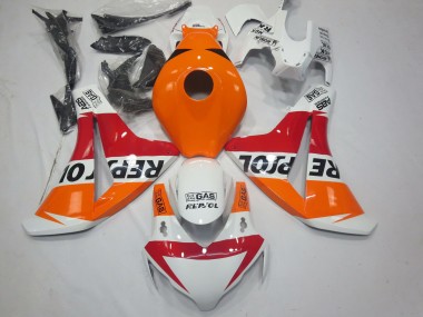2008-2011 Blanc Repsol CBR1000RR Carénage Moto