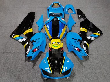 2013-2023 Bleu Ciel Personnalisé CBR600RR Carénage Moto