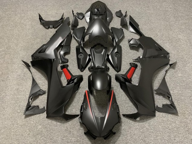 2017-2023 Noir Mat & Rouge CBR1000RR Carénage Moto