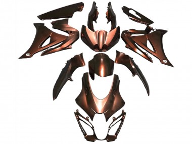 2017-2023 Orange Mat GSXR 1000 Carénage Moto